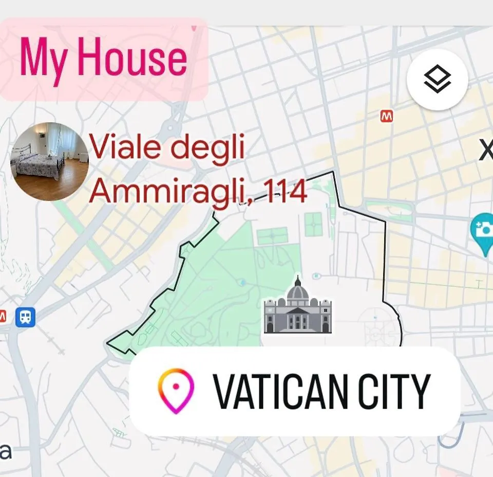 Apartment Ammiragli Vatican Experience Rome